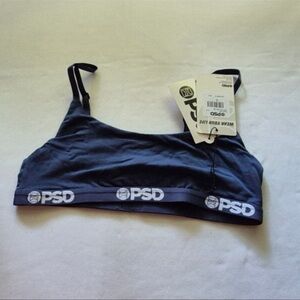 PSD SLD MDL Women Bralette Color NVY. Size S.